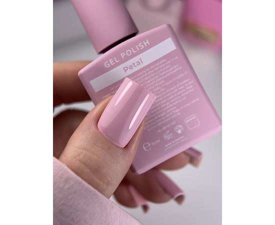 УЦІНКА / HEYLOVE. Gel Polish, PETAL, 15 ml, гель-лак, пастельний рожевий #2