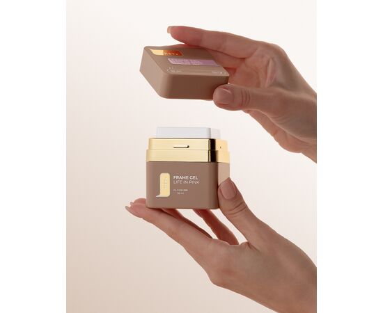 УЦІНКА / HEYLOVE. Frame builder Gel, CORAL BLUSH, 30 ml, універсальний гель для нарощування, бежево-персиковий #3