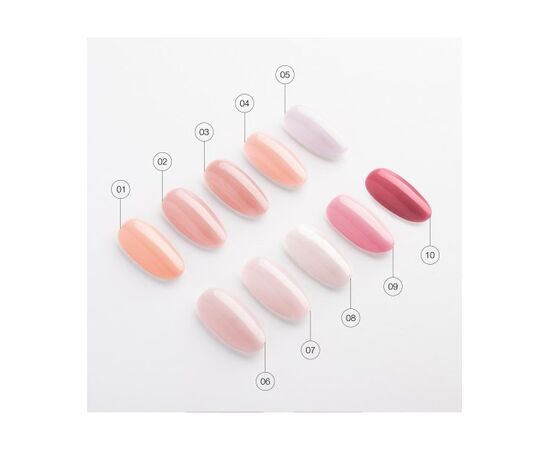 УЦІНКА / KODI Cover base gel #10, COLD LILAC, 7 ml, холодний ліловий #3