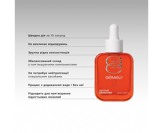 GA&MA. Active Cuticle Remover, 20 ml. Ремувер швидкої дії #2