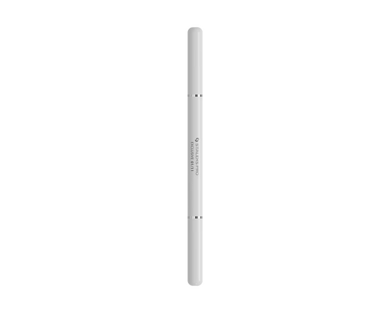 STALEKS. Manicure brush, Exclusive 01/11,  liner 12 mm / 7 mm. Пензлик-лайнер для манікюру двосторонній #3