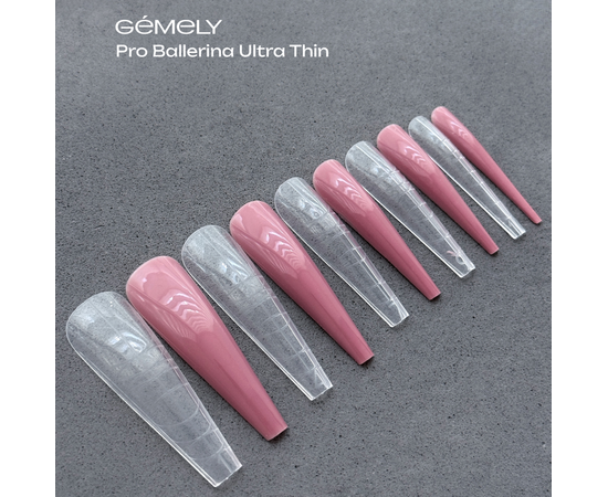 GÉMELY (ex GA&MA). Upper forms, Pro Ballerina, Ultra Thin, 160 pcs. Верхні форми "Балерина", надтонкі #2