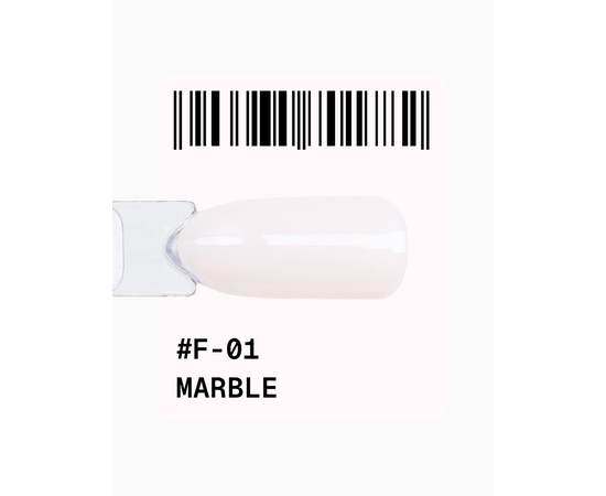 ADORE. French Gel Polish, #F-01, Marble, 12 ml. Гель-лак, мармуровий #4