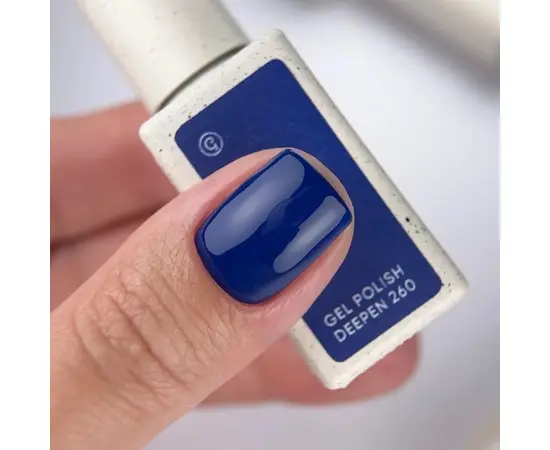 NOTD x G.BAR. Gel Polish, Deepen, #260, 10 ml. Гель-лак, глибокий синій #4