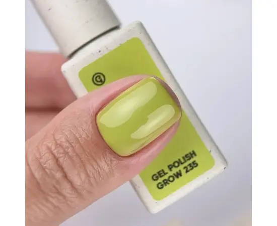 NOTD x G.BAR. Gel Polish, Grow, #235, 10 ml. Гель-лак, зелений #4