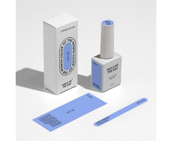 NOTD. "Color of the month, July 2026" Gel Polish, Odesa, 10 ml. Гель-лак "Колір місяця, Липень 2026" #7