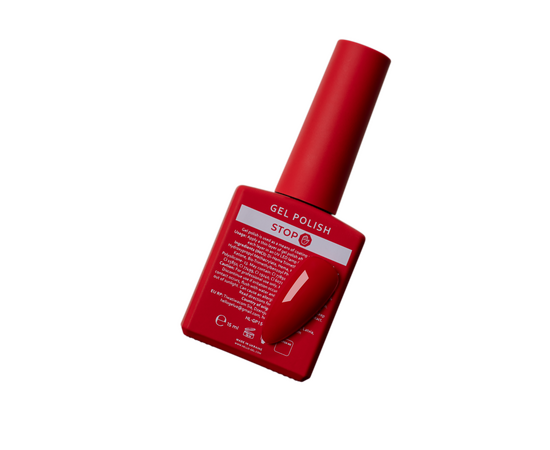 HEYLOVE. Gel Polish, STOP, 15 ml, гель-лак, класичний яскравий червоний #3