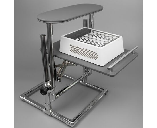 Ülka. Stand for pedicure vacuum cleaner "BALANCE", Grey. Подставка для педикюра, темно-серая (под заказ) #2