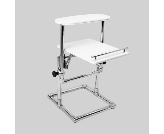 Ülka. Stand for pedicure vacuum cleaner "BALANCE", White. Підставка для педикюру, біла #4