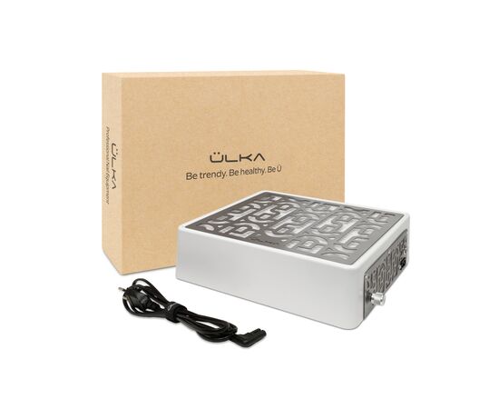 ÜLKA. Desktop Nail dust Collector "Prime", white. Витяжка настільна, Prime, біла #6