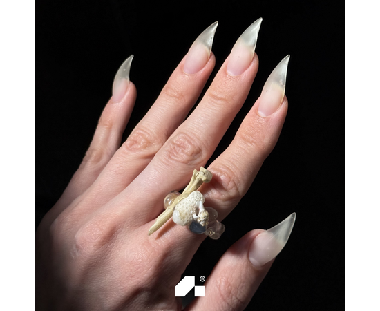 ADORE. Dual nail forms Type 8, Cat's claw Mini, Extra high, 120 pcs. Верхні форми, короткі котячі кігті #6
