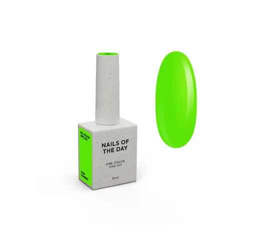 NOTD Гель-лак Let's Special Lime, #245, 10 ml (неоново-салатовий) #2