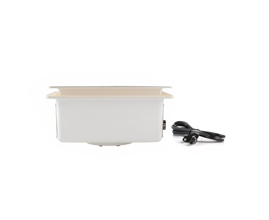 Built-in Nail dust Collector 110 V "Air Max T-REX", Витяжка вбудована 110 В, з регулятором потужності, решітка "сіра сталь" (під замовдення) #6