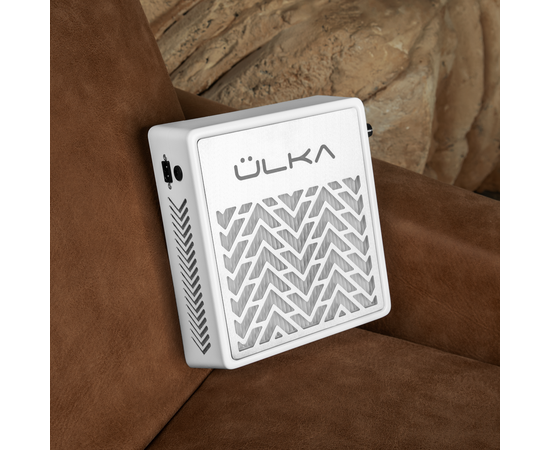 ÜLKA. Desktop Nail dust Collector "Handy", white. Витяжка настільна, Handy, біла #8