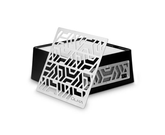 Ülka. Ventilation grille for nail dust collector Premium. Решітка для манікюрної настільної витяжки, металева #5