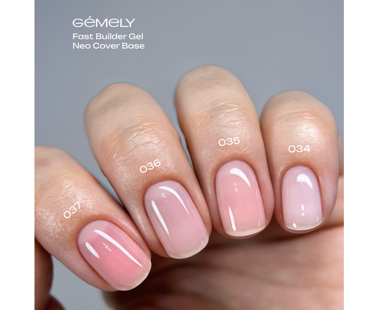 GÉMELY (ex GA&MA). Fast builder gel #037, 30 ml, твердий рідкий гель #6