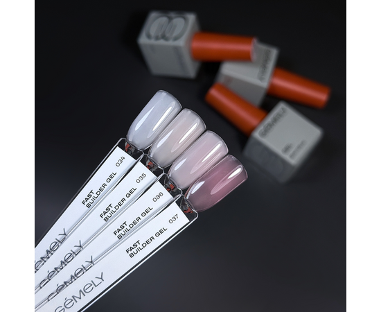GÉMELY (ex GA&MA). Fast builder gel #036, 15 ml, твердий рідкий гель #5