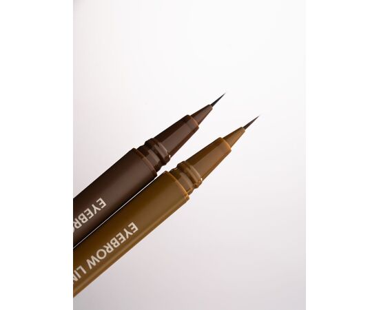 ZOLA x Makarevich. Eyebrow Liner, Mono Brush, Brown. Лайнер для брів з моно-пензлем, коричневий #3