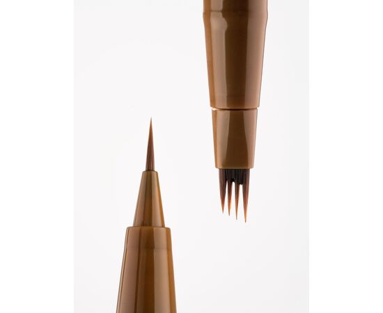 ZOLA x Makarevich. Eyebrow Liner, Quard Brush, Light Brown. Лайнер для брів з квадро-пензлем, світло-коричневий #2