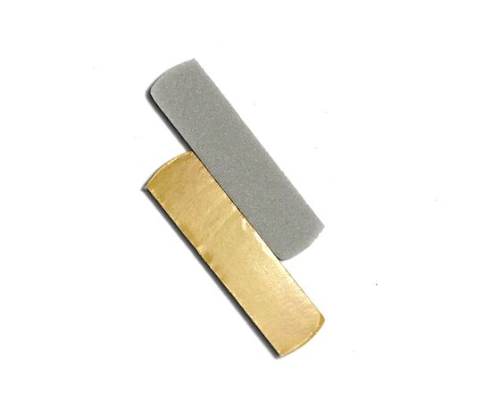 The Pilochki Набір 50 шт, Змінні бафи 100 грит для металевої основи (69 mm x 17 mm), сірі #3