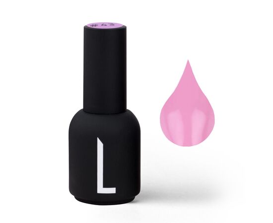 LIANAIL Gel polish Pink Factor #43, 10 ml, гель-лак #1