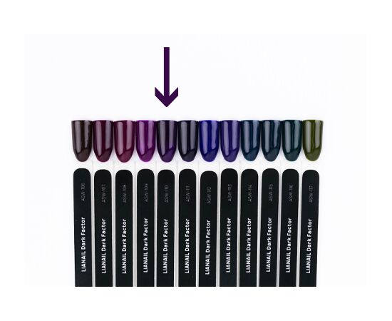 LIANAIL Гель-лак Dark Factor #60 10 ml #3
