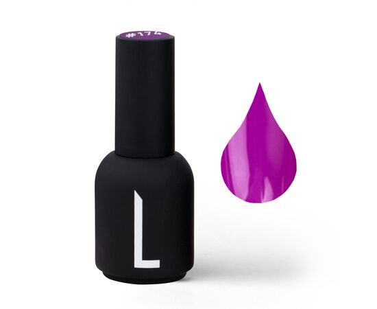 LIANAIL Гель-лак Violet Factor #174, 10 ml #1
