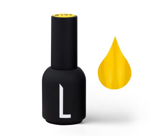 LIANAIL Gel polish Yellow Factor #193, 10 ml, гель-лак #1