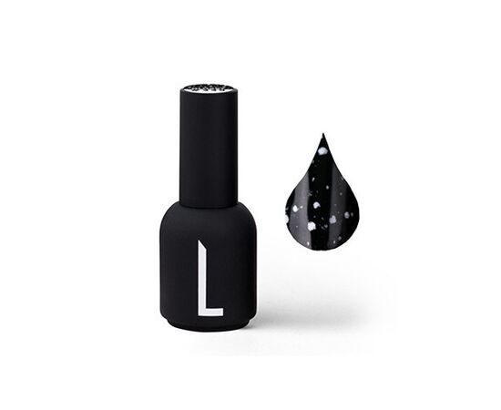 LIANAIL Глянцевый топ с белыми частицами #339 Top Lianail Spray Factor, 10 ml #1