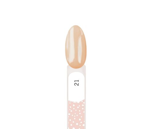 BEAUTY-FREE Gel Polish #21, NUDE, 8 ml, (9 FREE), нюд #1