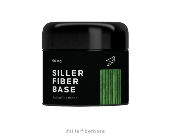 SILLER Fiber Base, 50 ml, укріплююча база з волокнами, прозора #1