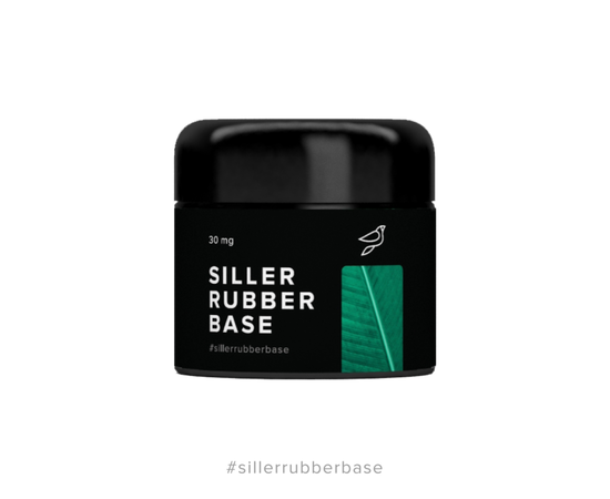 SILLER Rubber Base, 30 ml, Каучукова прозора база #1