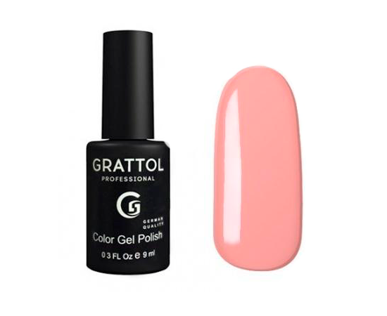 Гель-лак Grattol, Color Gel Polish Light Pink 044, светло-розовый 9 мл #1