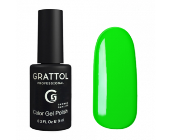 Гель-лак Grattol, Color Gel Polish Lime 037, сочный лайм, 9 мл #1