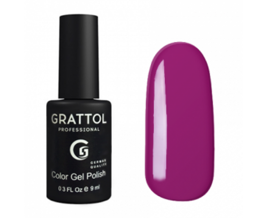 Гель-лак Grattol, Color Gel Polish Purple 008, сливовый, 9 мл #1