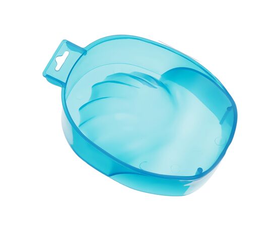 Ванночка для рук, миска манікюрна прозоро-блакитна #1