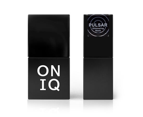 ONIQ Гель-лак 157 Pulsar: Glimmering Black, 10 ml #1
