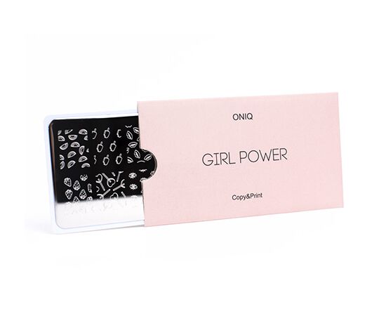 ONIQ Пластина для стемпинга Echo: Girl power #1 OTE-023 #2