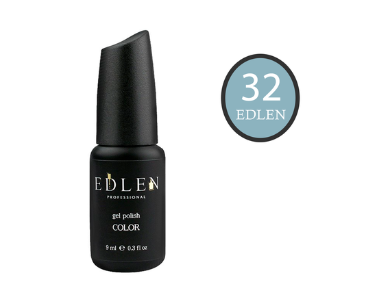 EDLEN Гель-лак № 32, серый, 9 ml #1