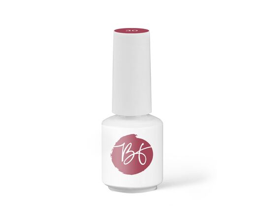 BEAUTY-FREE Гель-лак 30 Шоколадно-вишневый, (9 FREE) 8 ml #1