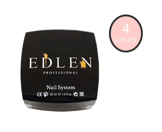 EDLEN French base №4 Блідо-рожева, 30 ml #1