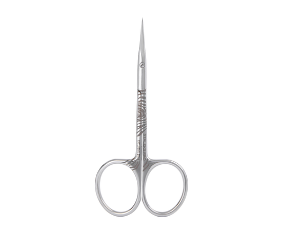 STALEKS Cuticle scissors, Ножиці з гачком для кутикули EXCLUSIVE 21 TYPE 1 Zebra #1