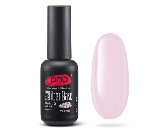 PNB Fiber Base Milk Pink, 8 ml, файбер база, молочно-рожева #1