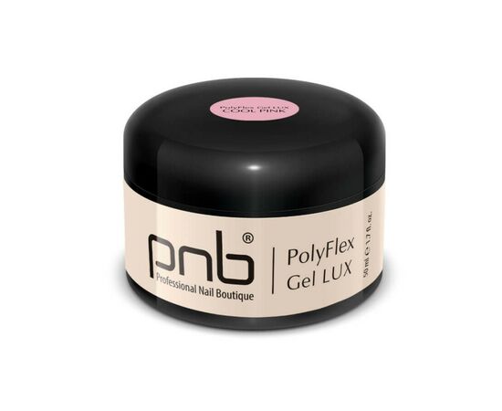 PNB PolyFlex Gel LUX Cool Pink, 50 ml, гель, світло-рожевий #2