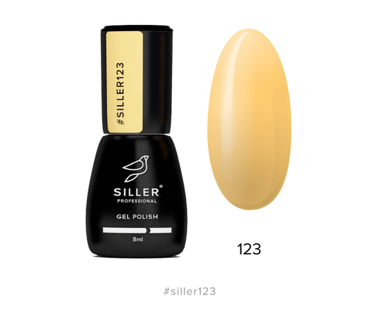 Гель-лак Siller №123, спелый банан, 8 мл #1