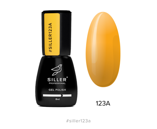 Гель-лак Siller №123A, тыквенный, 8 мл #1
