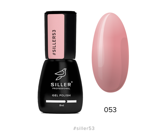 Гель-лак Siller №053, розовый тауп, 8 мл #1