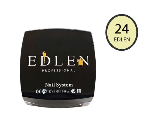 EDLEN French base №24 Лимонно-кремова, 30 ml #1