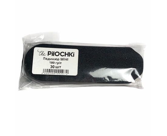 The Pilochki АБРАЗИВ 180 грит для металлической оcновы Pedicure MINI 105x33 mm, НАБОР 30 шт #1