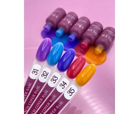 EDLEN Цветная база Color Base № 35 Манго, 17 ml #2
